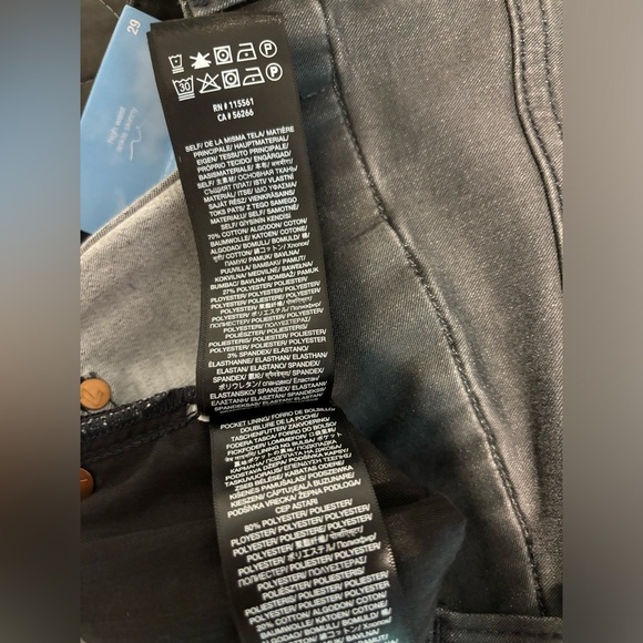 NWT 7 For All Mankind B(Air) High Waist Ankle Skinny in waist size 29 - Picture 5 of 6